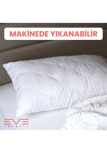 Eve Tekstil 2 Adet Diamond Plus Kapitone Yastık