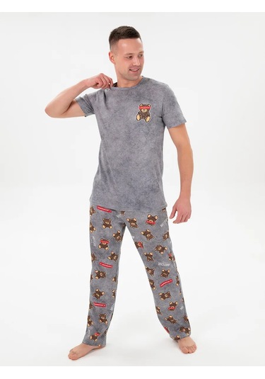 Instınıty Evde Giyilen Pantolon Takımı 316704875 Gri