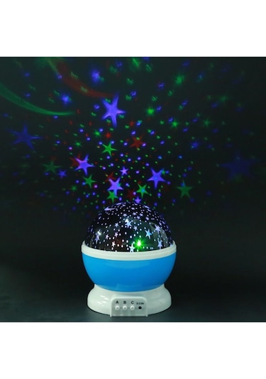 Star Master Dönen Yıldızlı Gökyüzü Projeksiyon Gece Lambası