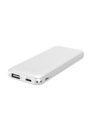 Logia Thin 5B Slim 5000 mAh Type-C 2.1a Powerbank Beyaz