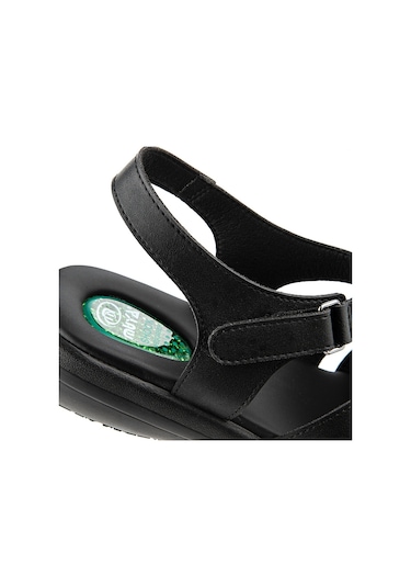 Muya Orthopedix Sinistra Anatomik Topuk Dikeni Jel Destekli Yumuşak İç Tabanlı Kadın Sandalet 32215 001