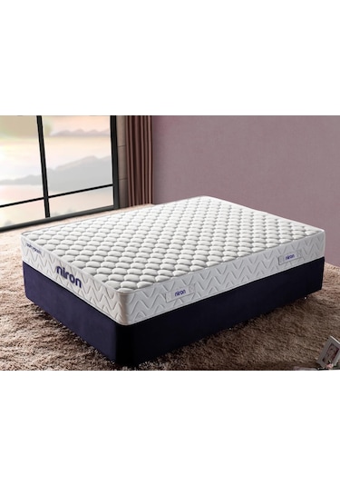 Niron Soft Pocket Çift Kişilik Lüks Full Ortopedik Paket Yaylı Yumuşak Yatak 140x190 Cm 1 Adet