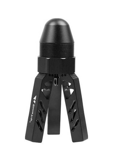 Novahub Çadır Destek Çubuğu - Kamp Işığı & Kamera Üçayağı - Alüminyum Katlanabilir Siyah, Kamp Işığı Ve Kamera Üçayağı Siyah