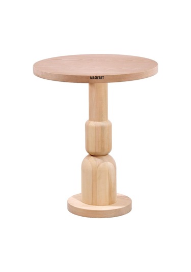 Masifart Plavia Yuvarlak Rio Bistro Masa Cilasız Ham Ham