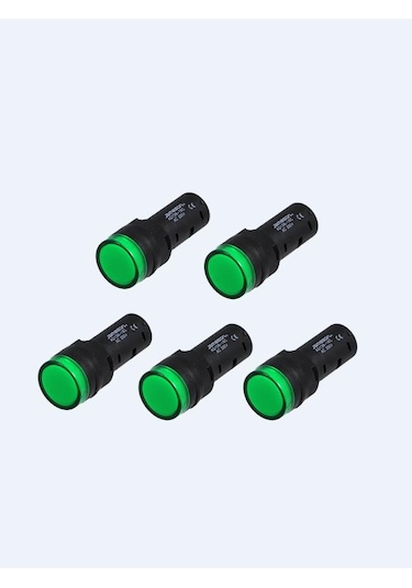 Jameson Ad136-22ds-24-y 22 Mm 24v Yeşil Led Sinyal Lambası