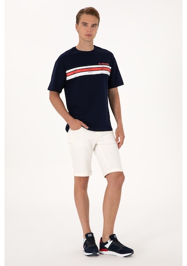 U.s. Polo Assn. Erkek Lacivert Tişört 50306912-vr033 Lacivert