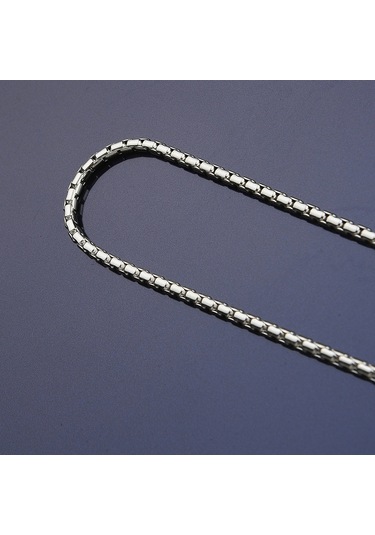 Erkek Çelik Zincir Kolye Takı Aksesuar K24 T5 (459265229) Çelik