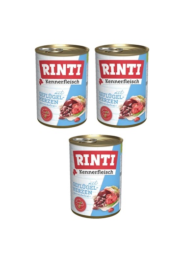 Rinti Yürekli Gurme Köpek Konservesi 400 G X 3 Adet