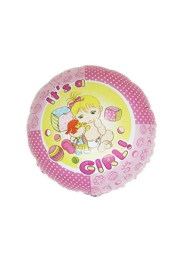 18'' It S A Gırlbalon Grabo 10 Adet Çok Renkli