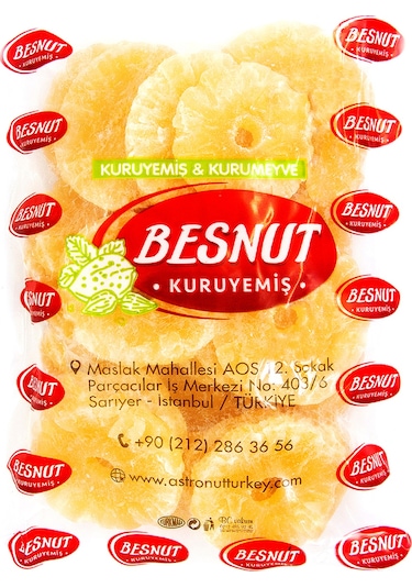 Besnut Dilimli Ananas Kurusu 1 KG