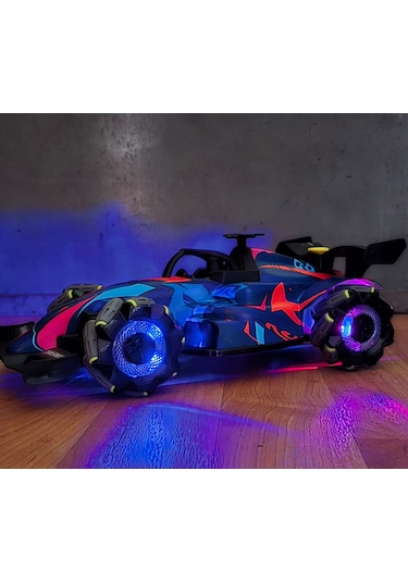 Oyuncak Kumandalı Formula F1 Duman Çıkaran Full Fonksiyon Şarjlı