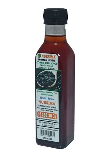 Nursima Çörek Otu Yağı 250 ML