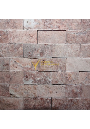 Kırmızı Traverten Patlatma Mozaik (492479283)