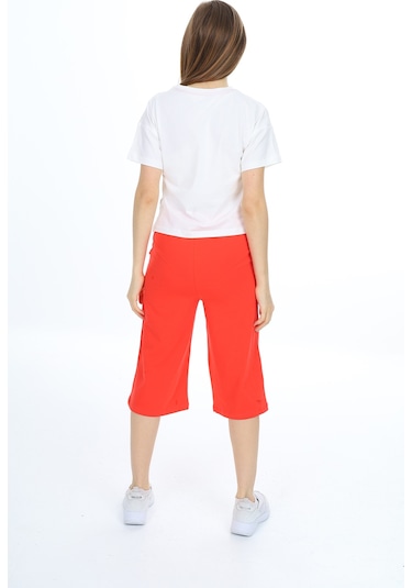 Toontoy Kız Çocuk Flw Paradıse Yazı Baskılı Kaprili Takım Ekru