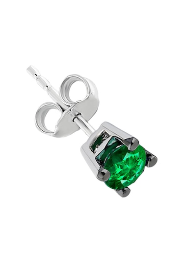 Sirius Zümrüt Tektaş Erkek Küpesi 0823E0045