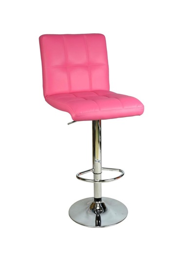 Bürocci Carla Bar Taburesi-Pembe-9503S0120 Çok Renkli