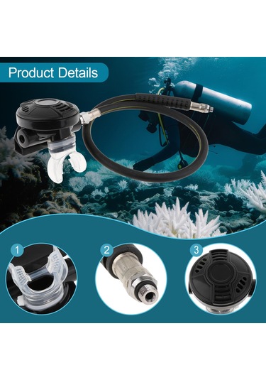 Suntek İkinci Kademe Scuba Dalış Regülatörü Ağızlıklı