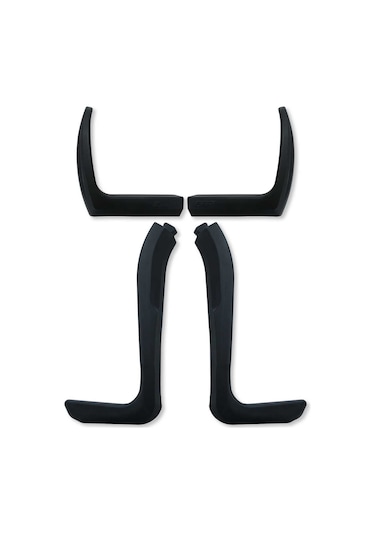 GP Kompozit Honda SH 125 2024-2025 Uyumlu Bacak Koruma Siyah