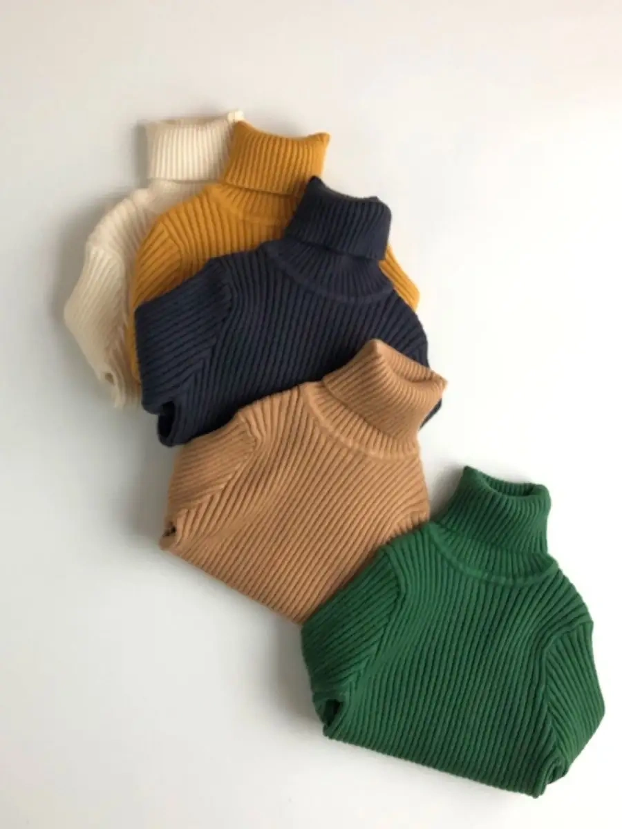 Baby Goods Çocuk Boğazlı Kazak 141974526 Bej