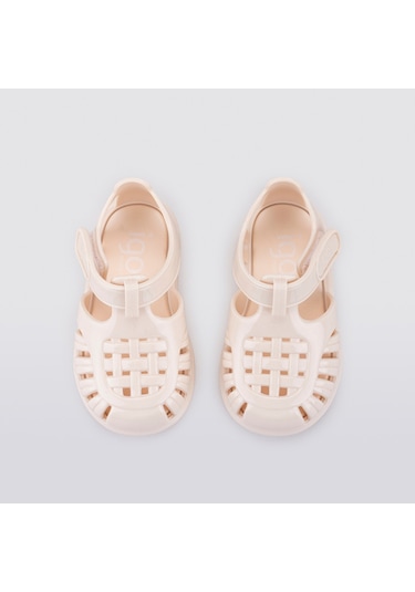 Igor Tobby Gloss Kız Çocuk Fildişi Parlak Sandalet S10311-079 Fildişi