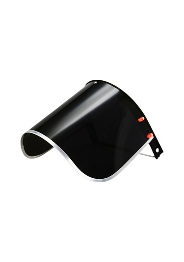 Trendooze Yüz Siyah Kesme Kaynak Kalkanı Darbe Budama Bahçe Ayarlanabilir Anti Pt