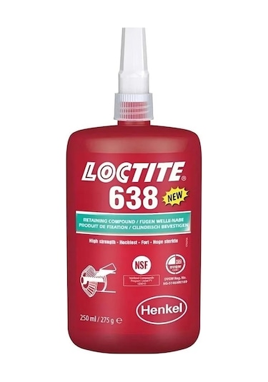 Loctite 638 Maksimum Kuvvetli Sıkı Geçme 250 Ml