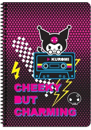 Keskin Color Kuromi A4 80 Yaprak Karton Kapak Defter 2 Li Set 3