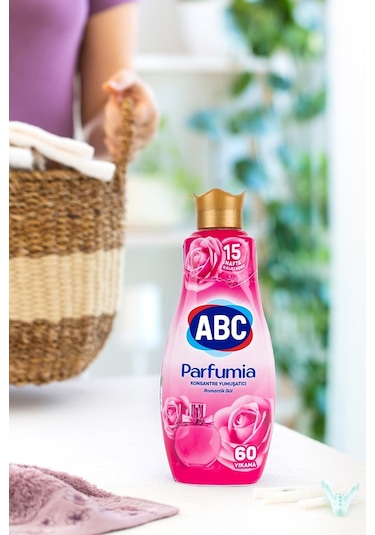 ABC Parfumia Romantik Gül Konsantre Çamaşır Yumuşatıcısı 1440 ML
