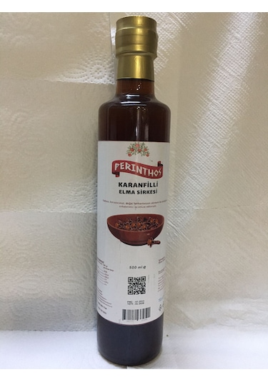 Perinthos Karanfilli Elma Sirkesi Cam 500 ML