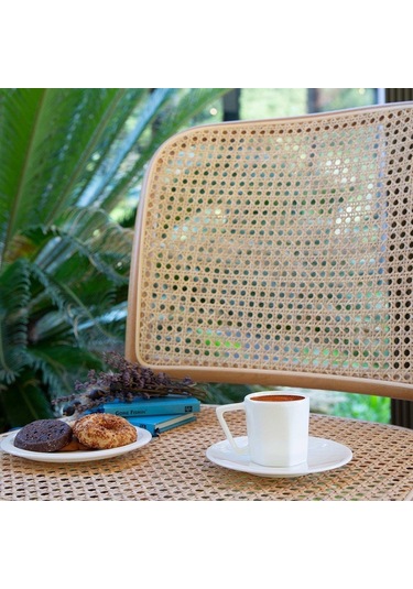 Koleksiyon Mislina Sade Türk Kahve Fincan Set 6 Lı