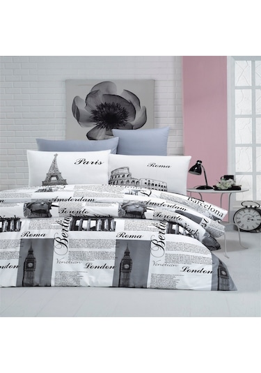 Komfort Home Çift Kişilik Ranforce Nevresim Takımı (City)