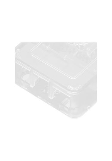 Jeemson Raspberry Pi 4 İçin Abs Malzeme, Isı Dağıtımı Sağlar, Çıkarılabilir, Çizilere Dayanıklı, Şeffaf Koruyucu Kılıf Diğer