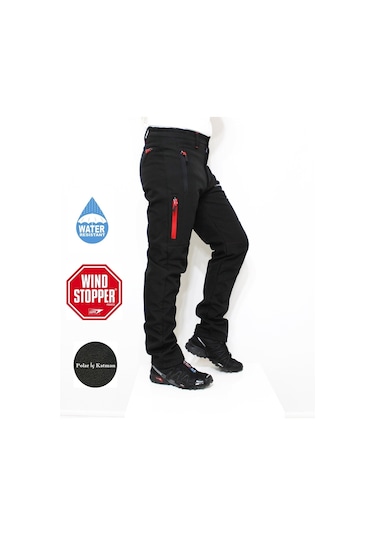 Mudwill Kışlık Softshell Pantolon Siyah 600201