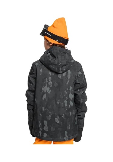 Quiksilver Mission Printed Youth Jk Çocuk Snowboard Ceketi Çok Renkli
