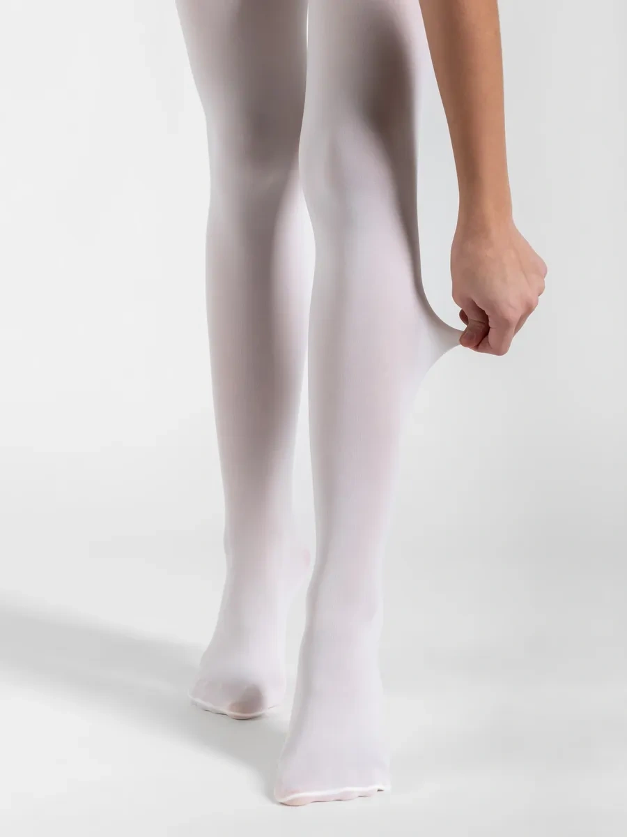 Calzeamo Okul Çocukları İçin Tayt Seti 344875850 Beyaz