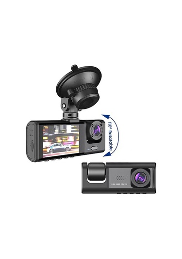 Diğer 1080p Dvr Araç Kamerası 2.4 Ekran, Ön-arka, Gece Görüş, 32gb Kart, Halka Kayıt