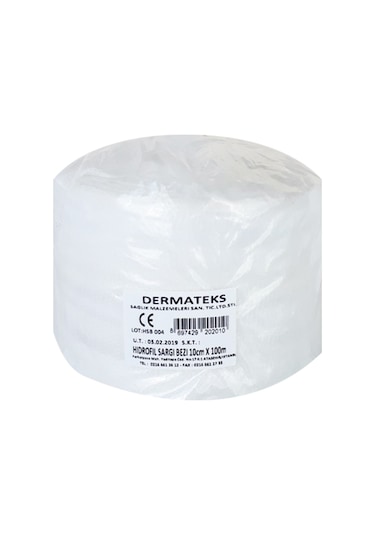 Dermateks Hidrofil Sargı Bezi 10 CM x 100 M
