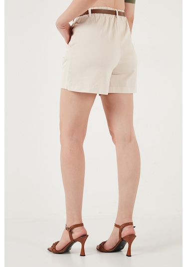 Lela Bayan Şort 668yp5448 Taş Taş