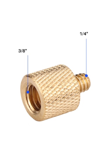 3/8 İnç Tripod Vidasını 1/4 Inçe Dönüştürücü Vida
