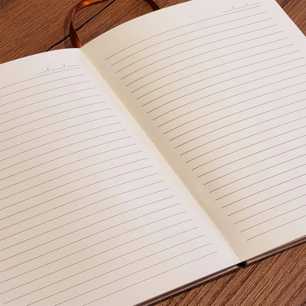 River World Defter Hatıra İçin Deri Gri Gol Detaylı Çok Renkli