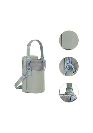 Suntek Telefon Cebi Hediye Piknik Şişe Kılıfı Tutucu Su Açık Yeşil