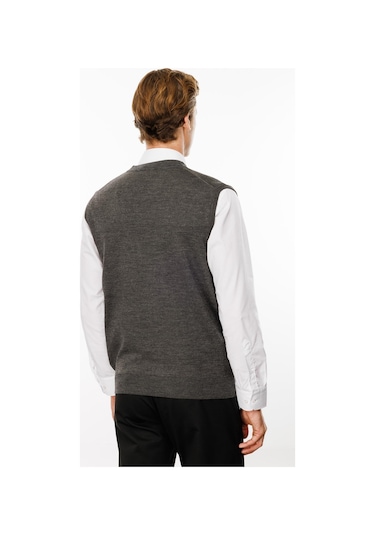 Erkek Cepli Yelek K.füme K.füme