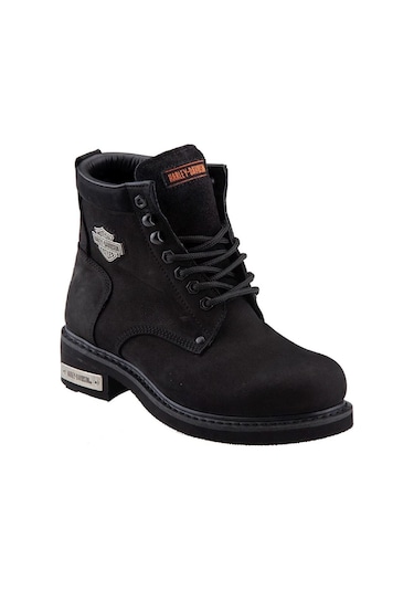 Gabria Erkek Harley Davidson Erkek Bot Siyah
