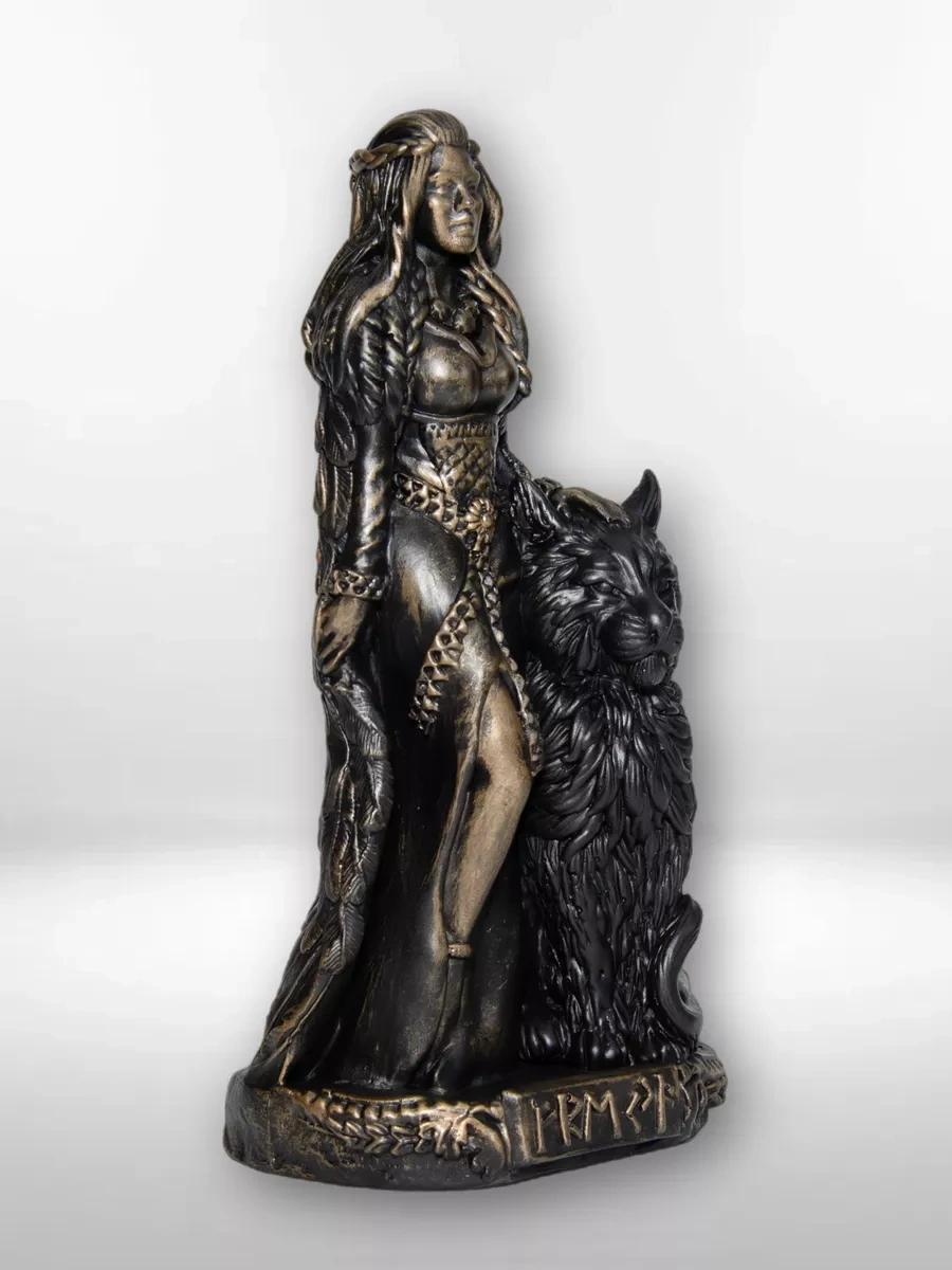 Lavelly Koleksiyonluk Sunak Heykelciği Freja Tanrıçası Tılsım 149152359