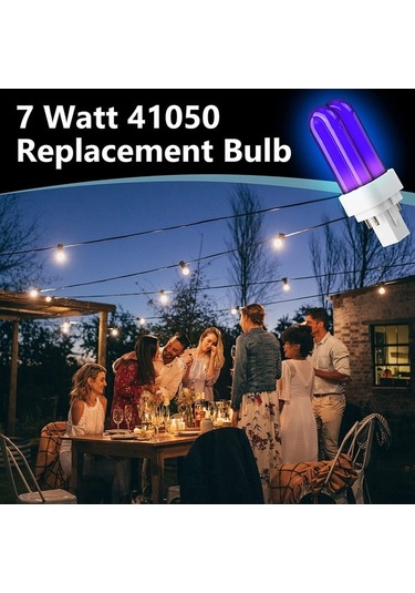 Pazly 4'lü Sivrisinek Öldürücü Ampul Seti - 7w Uv Işık, Dynatrap Dt1050/1100/1250 Uyumlu, 20-50 M² Alan Kapsamı