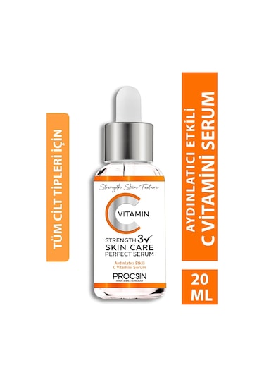 Procsın C Vitamini Aydınlatıcı Ve Ton Eşitleyici Bakım Serumu 20 ML