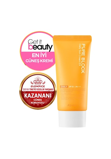 Missha Yapışkan His Bırakmayan Güneş Koruyucu Apıeu Pure Block Daily Sun Cream Ex Spf50/PA 50 ML