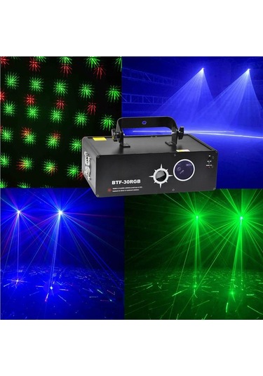 Layu Btf-30rgb White 1.5w Rgb Animasyon Ve Beam Lazer Sistemi