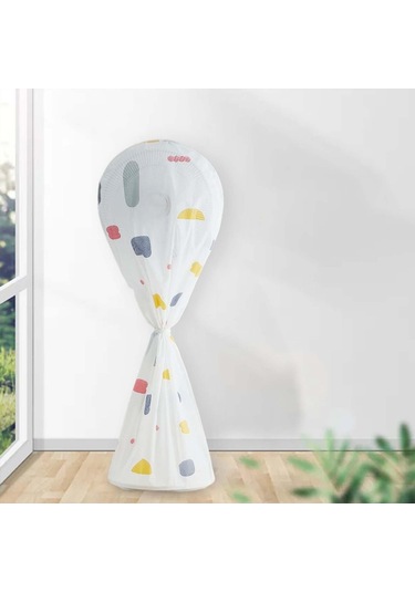 Suntek Magideal Ayaklı Vantilatör Koruyucu Kılıf Yer Geometri 60cmx140cm