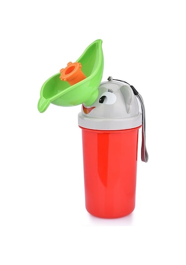 Ranyeek Erkek Bebek Taşınabilir Idrar Kabı - Araç Ve Ev Kullanıma Uygun - Kolay Kullanimlı, Dayanıklı Materyal - Bebekler İçin Sarı Tuvalet Diğer